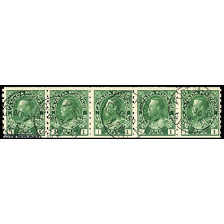 canada stamp 128 strip king george v 1922 U F VF 001