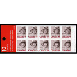 canada stamp bk booklets bk281a queen elizabeth ii 2004