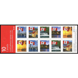 canada stamp bk booklets bk302 flags 2004