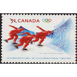canada stamp 2143 team pursuit speed skating 51 2006