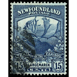 newfoundland stamp 124b langemarck 15 1919 U VF 004