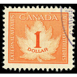 canada revenue stamp fcf3 consular fee 1 1949