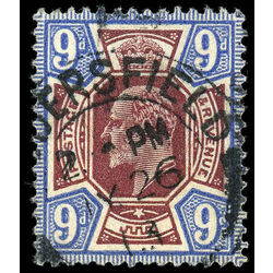 great britain stamp 136 king edward vii 1911 U VF 008