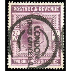 great britain stamp 139a king edward vii 1911 U VF 006