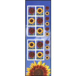 canada stamp bk booklets bk449 sunflowers 2011