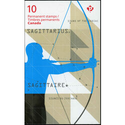 canada stamp 2457a sagittarius the archer 2013