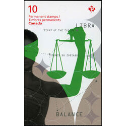 canada stamp 2455a libra the scales 2012