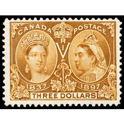 canada stamp 63 queen victoria diamond jubilee 3 1897 M VF 052