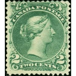 canada stamp 24ii queen victoria 2 1868