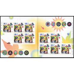 canada stamp bk booklets bk433 girl guides and badges 2010