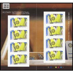 canada stamp bk booklets bk431 traditional rotary vest 2010
