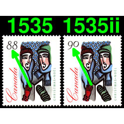 canada stamp 1535ii outdoor carolling 90 1994