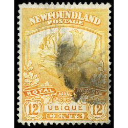 newfoundland stamp 123 ubique 12 1919 U VF 009