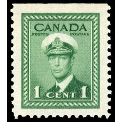 canada stamp 249as king george vi in navy uniform 1 1942