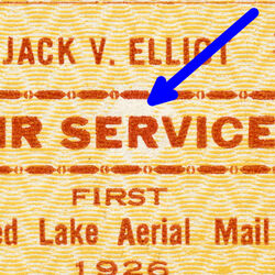 canada stamp cl air mail semi official cl6d jack v elliot air service 25 1926 M NH 001