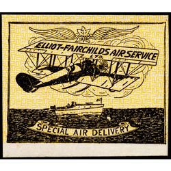 canada stamp cl air mail semi official cl9p elliot fairchild air service 25 1926 M 002