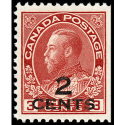 canada stamp 140 king george v 2 on 3 1926 M VFNH SE