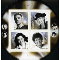 canada stamp 2334 canadian recording artists 2009