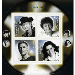 canada stamp 2334i canadian recording artists 2009