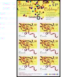 canada stamp 2203a ribbons and confetti 2007