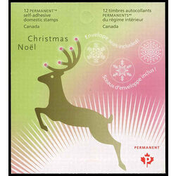 canada stamp bk booklets bk359 reindeer 2007