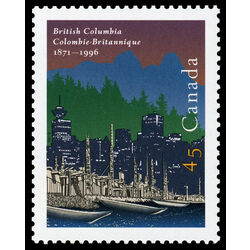 canada stamp 1613 vancouver skyline 45 1996