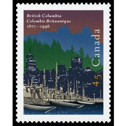 canada stamp 1613i vancouver skyline 45 1996