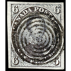 canada stamp 2 hrh prince albert 6d 1851 U VF 033
