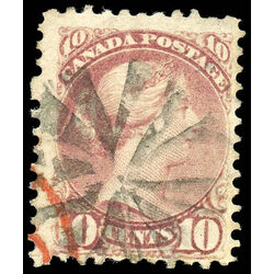 canada stamp 40c queen victoria 10 1877 U F 003