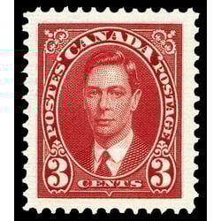 canada stamp 233 king george vi 3 1937