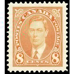 canada stamp 236 king george vi 8 1937