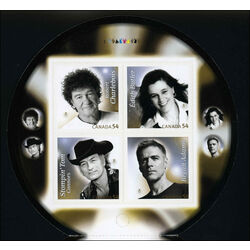 canada stamp 2334iii canadian recording artists 2009
