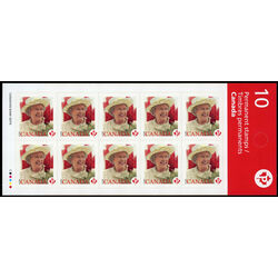 canada stamp bk booklets bk394 queen elizabeth ii 2009