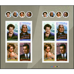canada stamp bk booklets bk381 canadians in hollywood the sequel 2008