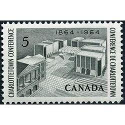 canada stamp 431 confederation memorial 5 1964