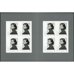 canada stamp bk booklets bk377 audrey hepburn 2008