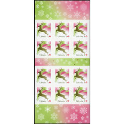 canada stamp bk booklets bk359 reindeer 2007