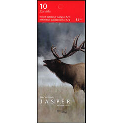 canada stamp bk booklets bk356 jasper national park 2007