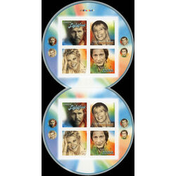 canada stamp bk booklets bk351 canadian recording artists 2007