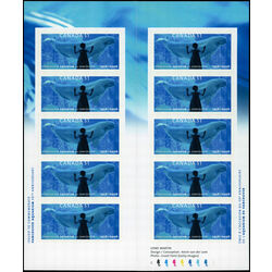 canada stamp bk booklets bk330 child viewing beluga whale 2006