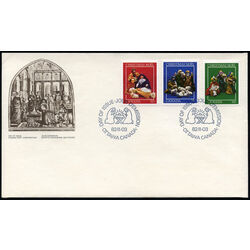 canada stamp 973 5 fdc holy family 1982