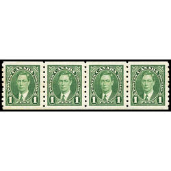 canada stamp 238strip king george vi 1937