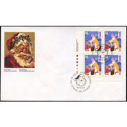 canada stamp 1341 sinterklaas holland 80 1991 FDC LL