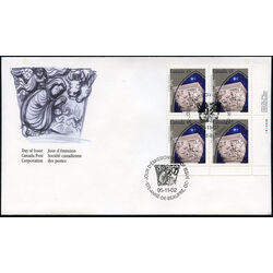canada stamp 1585 the nativity 45 1995 FDC LR