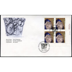 canada stamp 1587 flight to egypt 90 1995 FDC LR