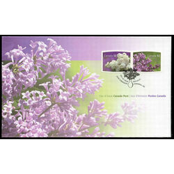 canada stamp 2207 8 fdc lilacs 52 2007