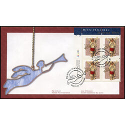 canada stamp 1815 angel with drum 46 1999 FDC UL
