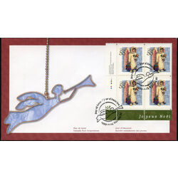 canada stamp 1816 angel with toys 55 1999 FDC LL