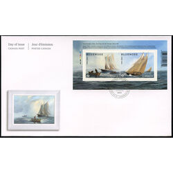 canada stamp 3293 bluenose 1921 2021 1 84 2021 FDC