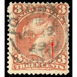 canada stamp 25vii queen victoria 3 1868
